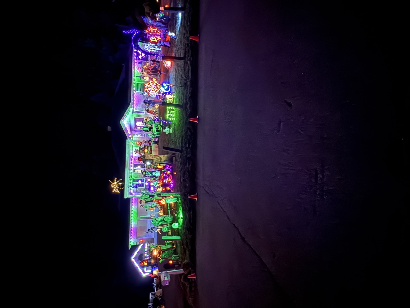 Halloween on Scott Terrace in Salem, New Hampshire