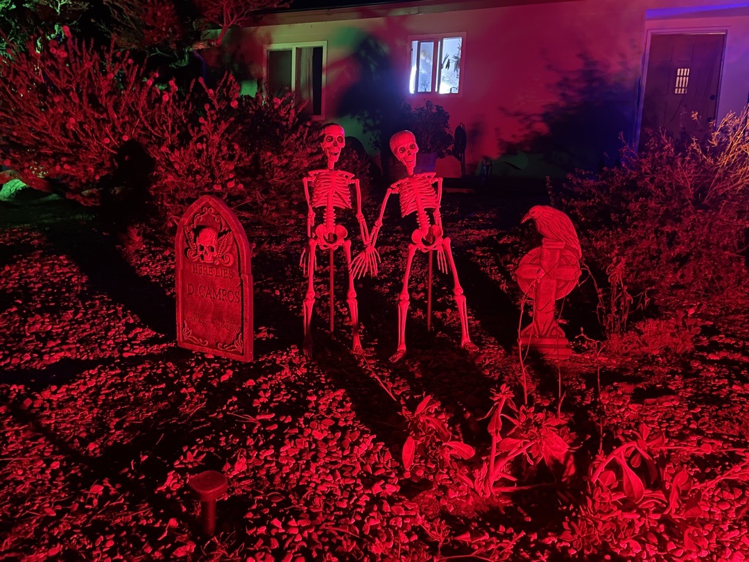 Candy + Modest Decor Halloween Display in Los Osos, California