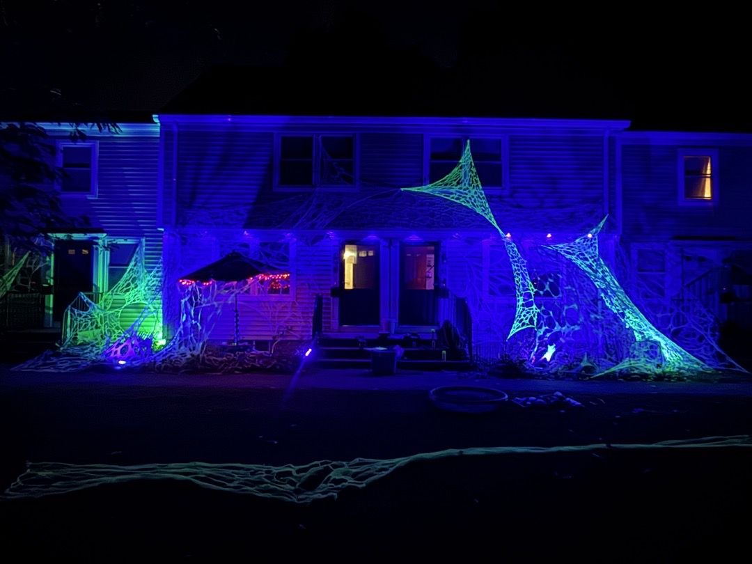 What Webs Beneath Halloween Haunt in Stoneham, Massachusetts