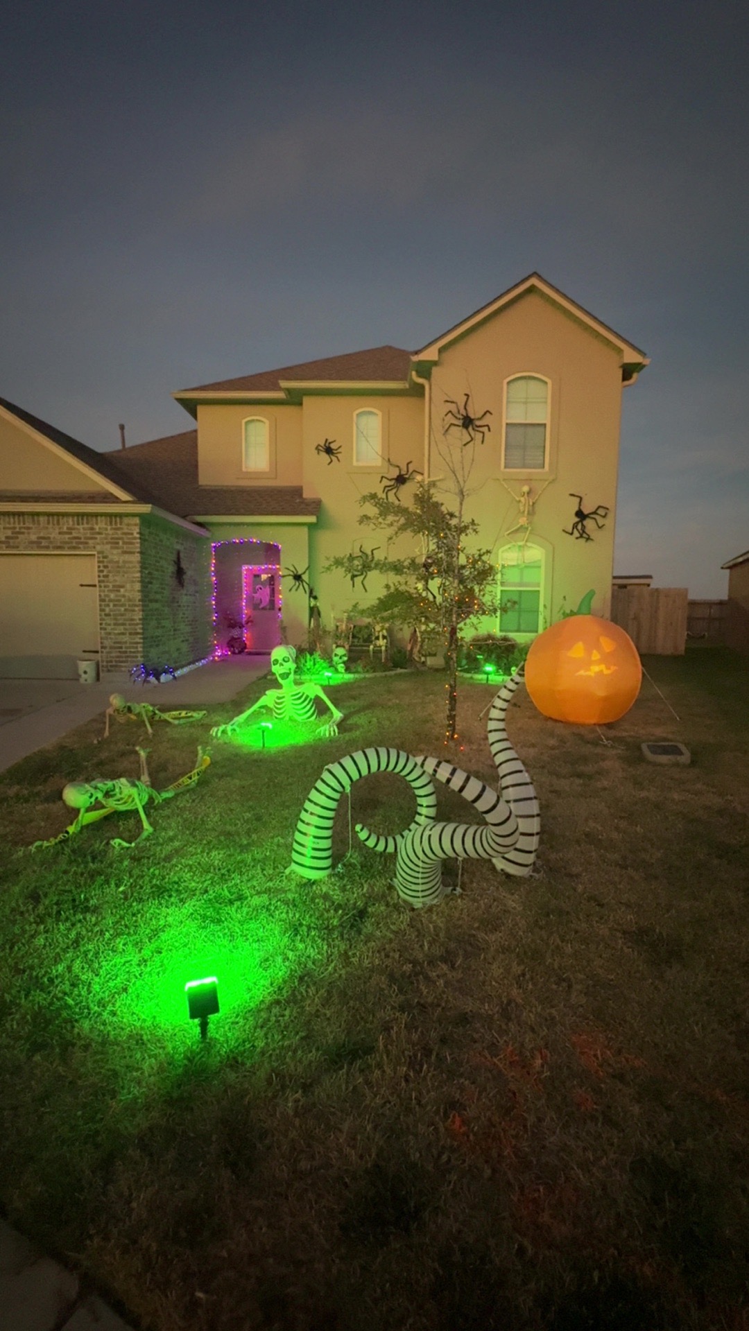 The Crawling Stucco Manor Halloween Haunt in Lake Charles, Louisiana