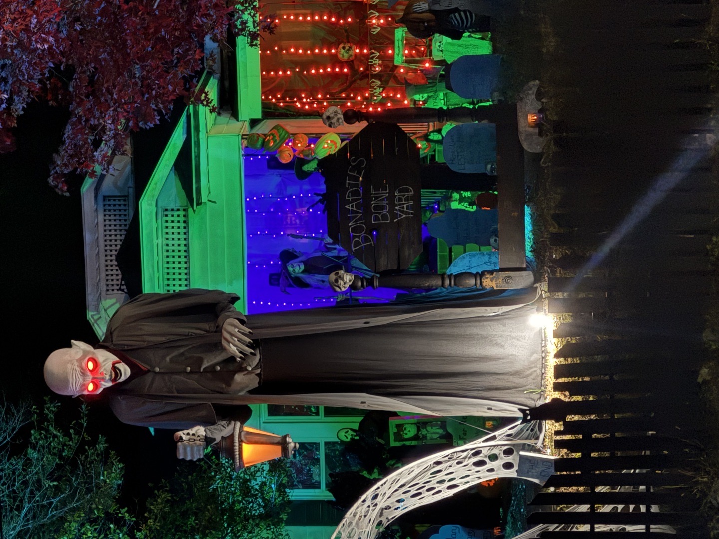 Bonadies Bone Yard Halloween Haunt in Walhalla, South Carolina