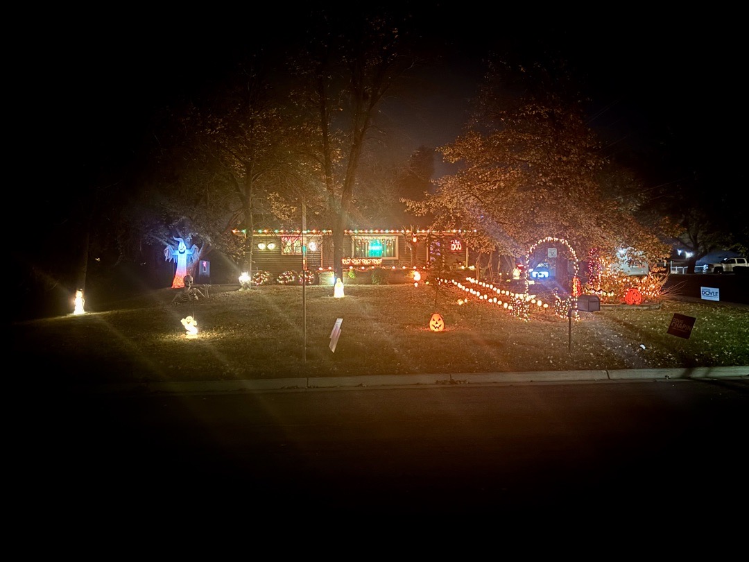 Halloween Display in Sauk Rapids, Minnesota