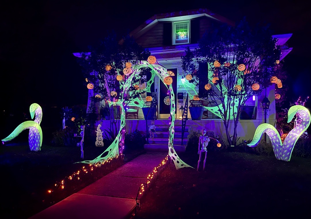 Halloween on Greenwich in Wyomissing, Pennsylvania