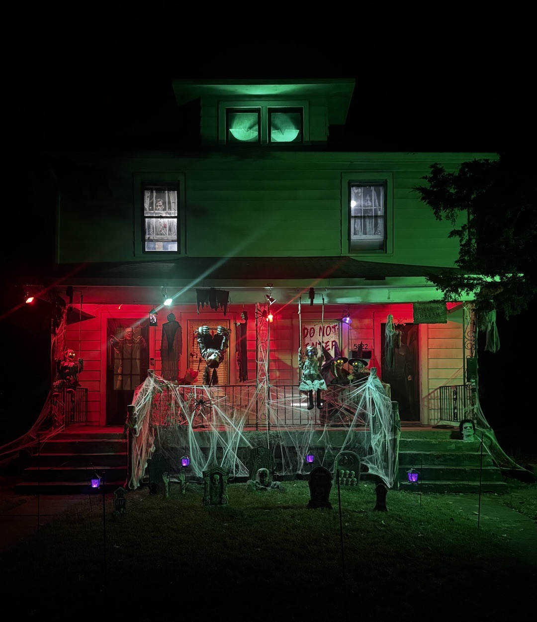 The Green Attic Watcher Halloween Haunt in Indianapolis, Indiana