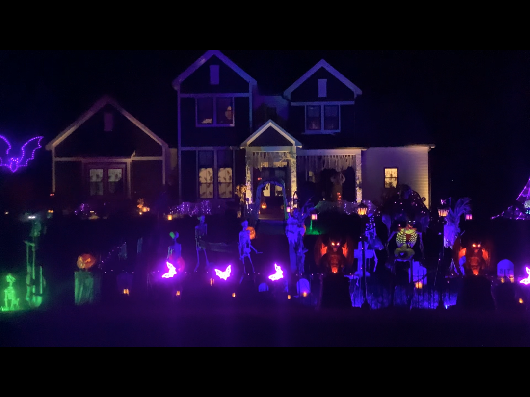 Purple Night Pumpkin Hollow Halloween Haunt in Powell, Ohio
