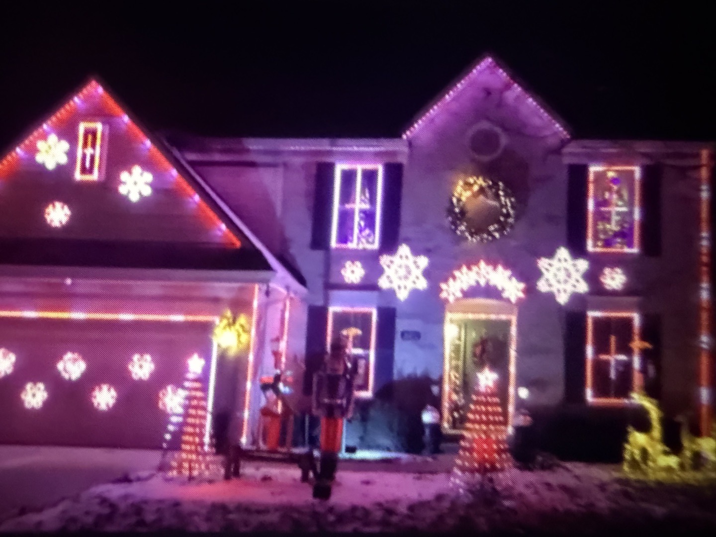 Amazing Light Show Halloween Haunt in Woodhaven, Michigan