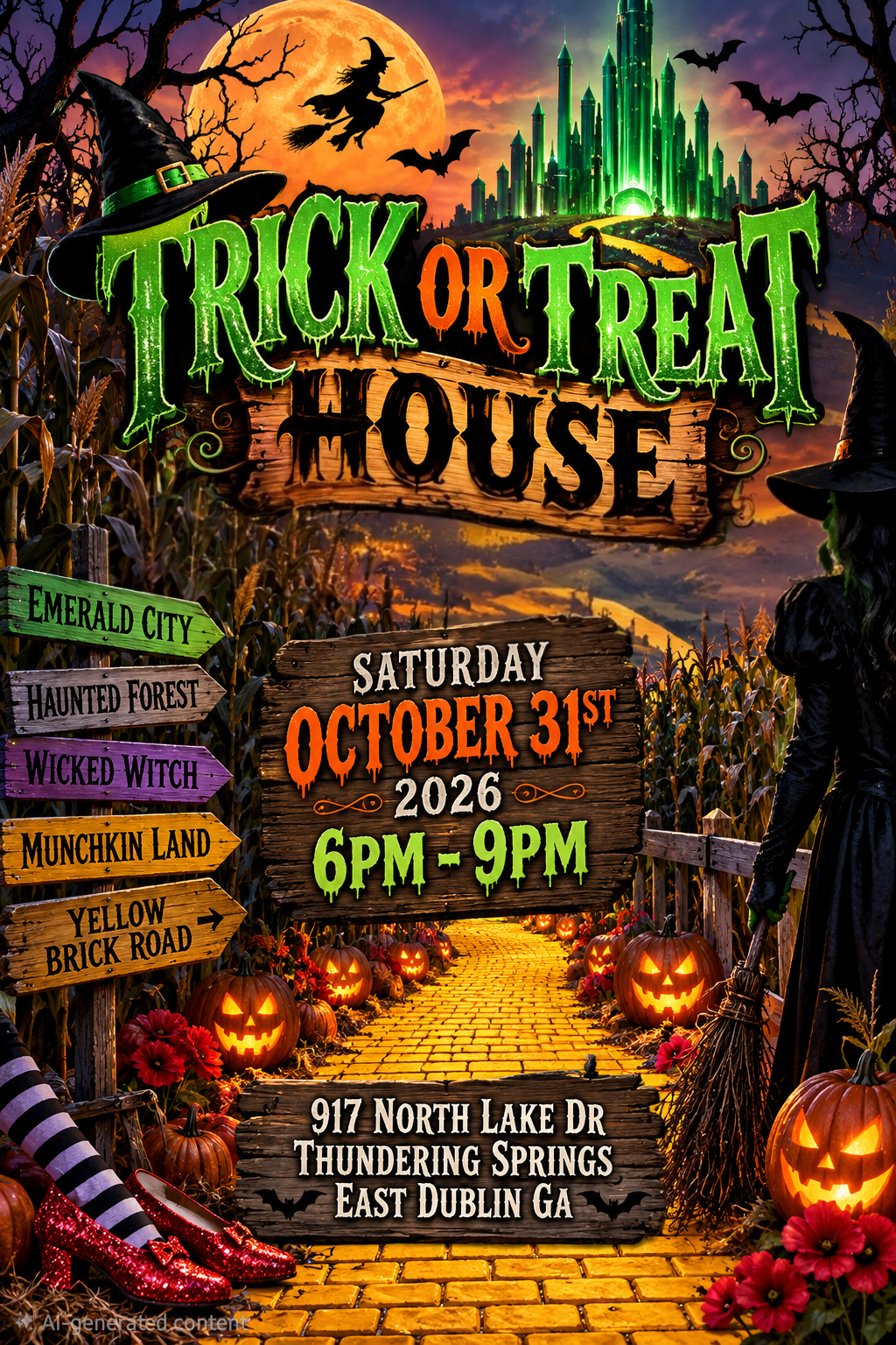 Home Haunt in East Dublin, Georgia
