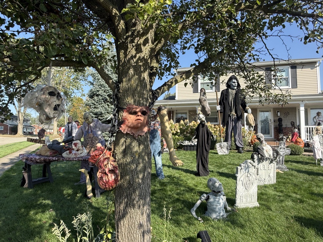 Nightmare On Winthrop street Halloween Haunt in Shelby Township, Michigan