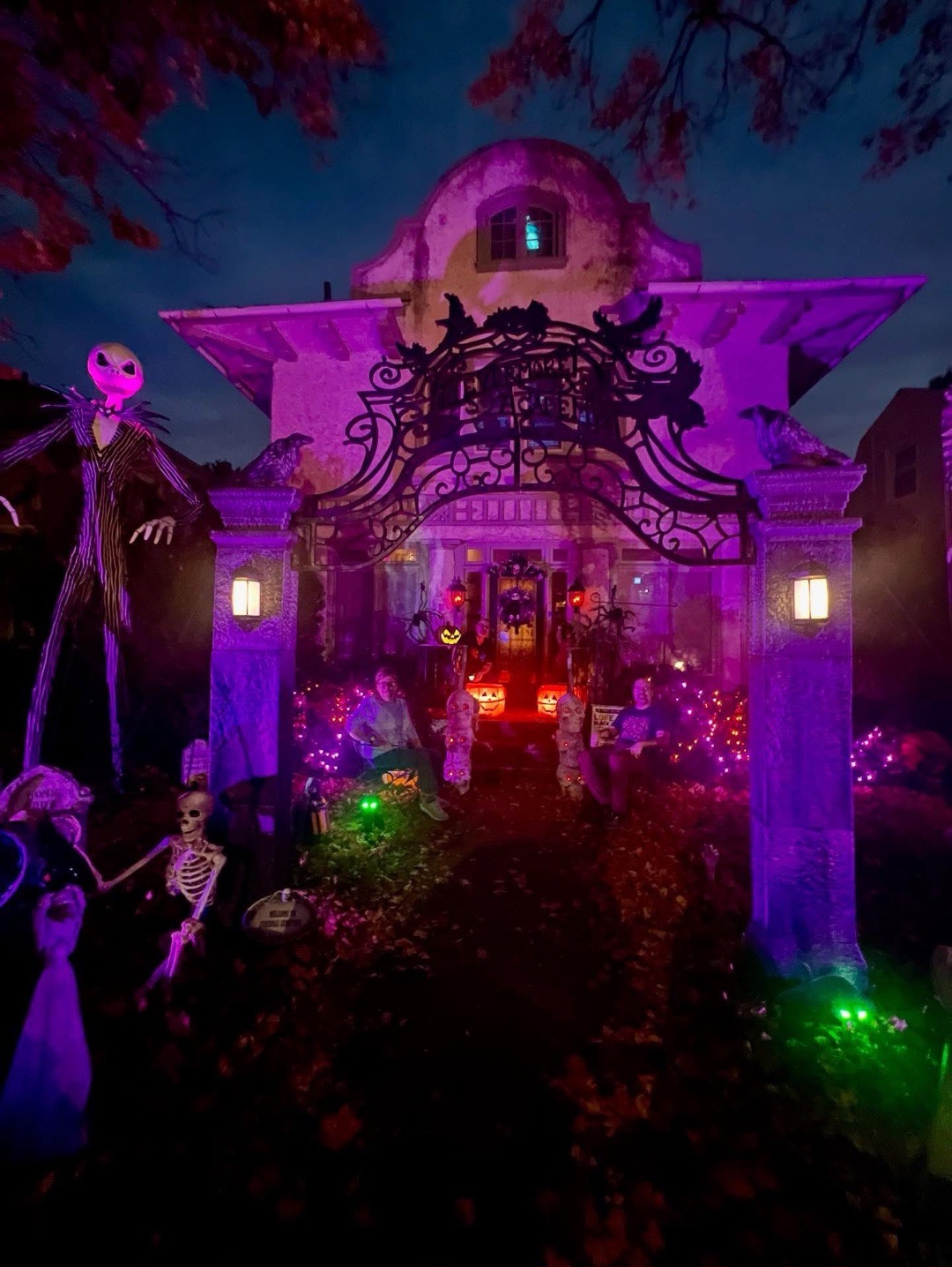 Carsonia Crypt Halloween Display in Reading, Pennsylvania