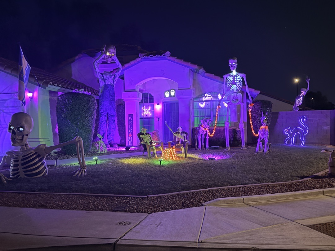 Abilene’s Bad To The Bone-yard Halloween Haunt in Gilbert, Arizona