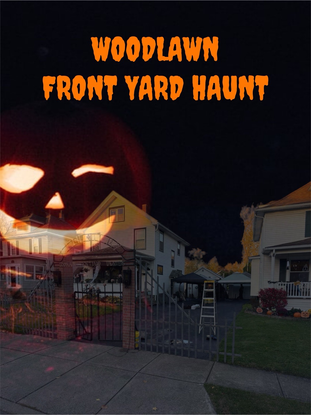 Woodlawn Front Yard Haunt in Lancaster, New York