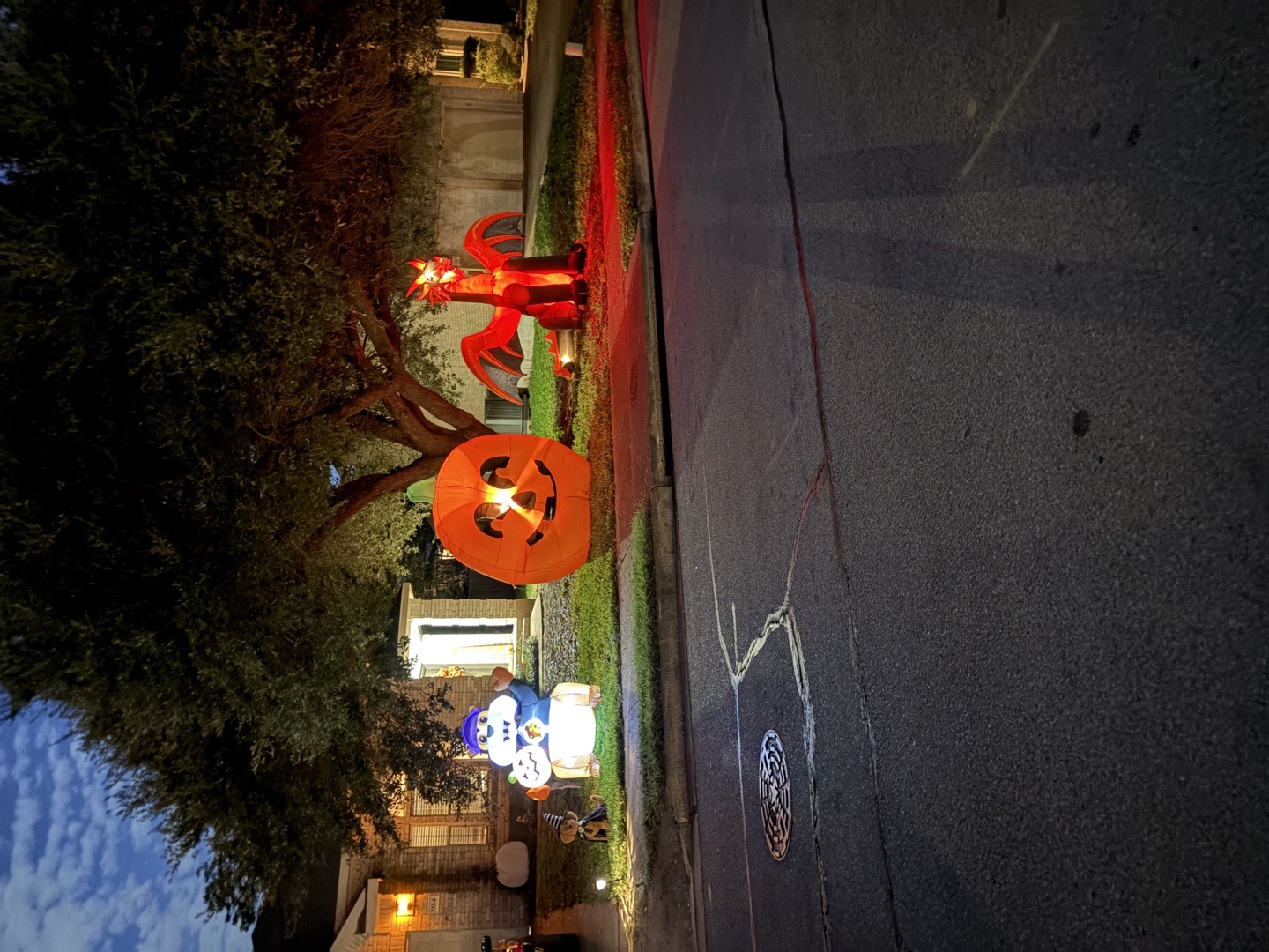 Poppy’s Place Halloween Display in Cedar Park, Texas