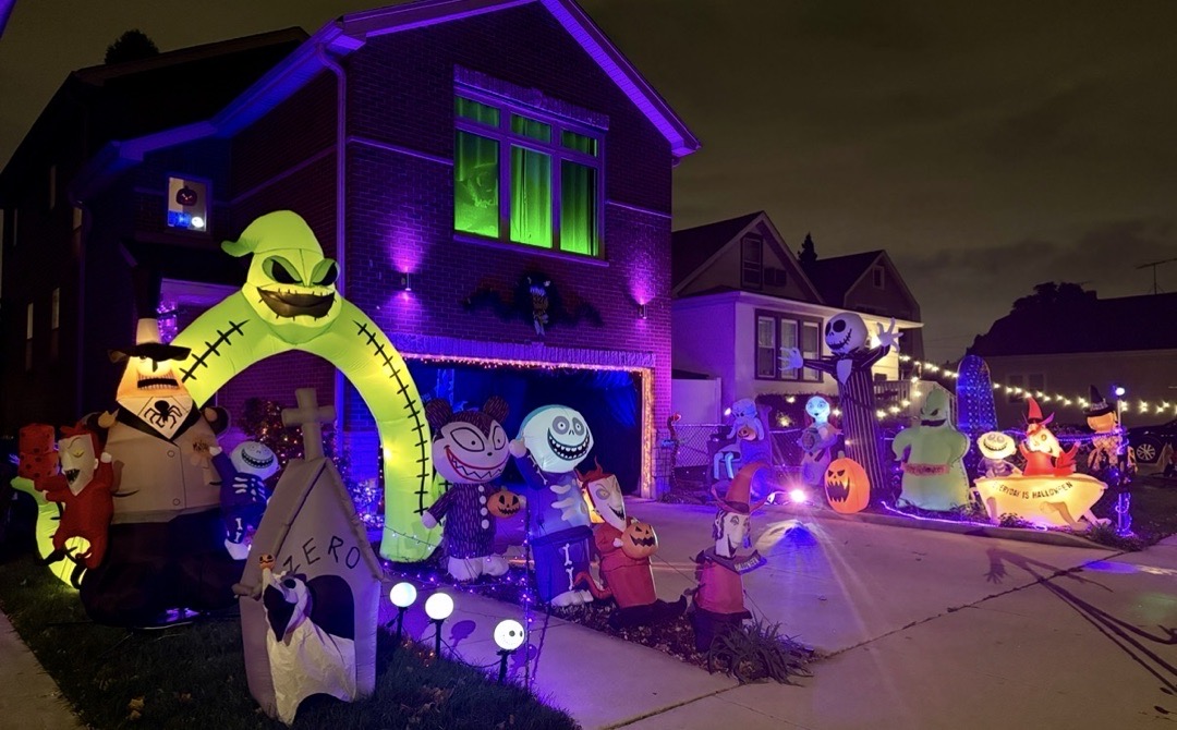 Nightmare On Olcott Ave Halloween Haunt in Chicago, Illinois