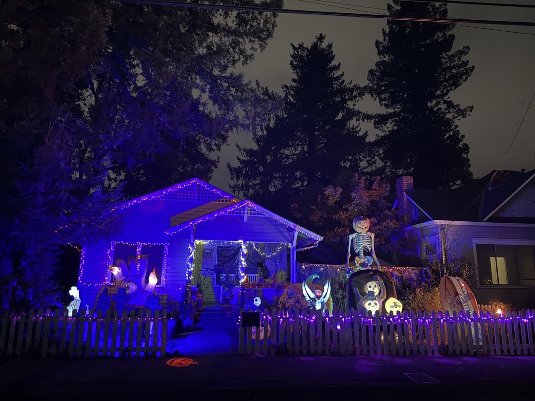 Tupper Street Halloween in Santa Rosa, California