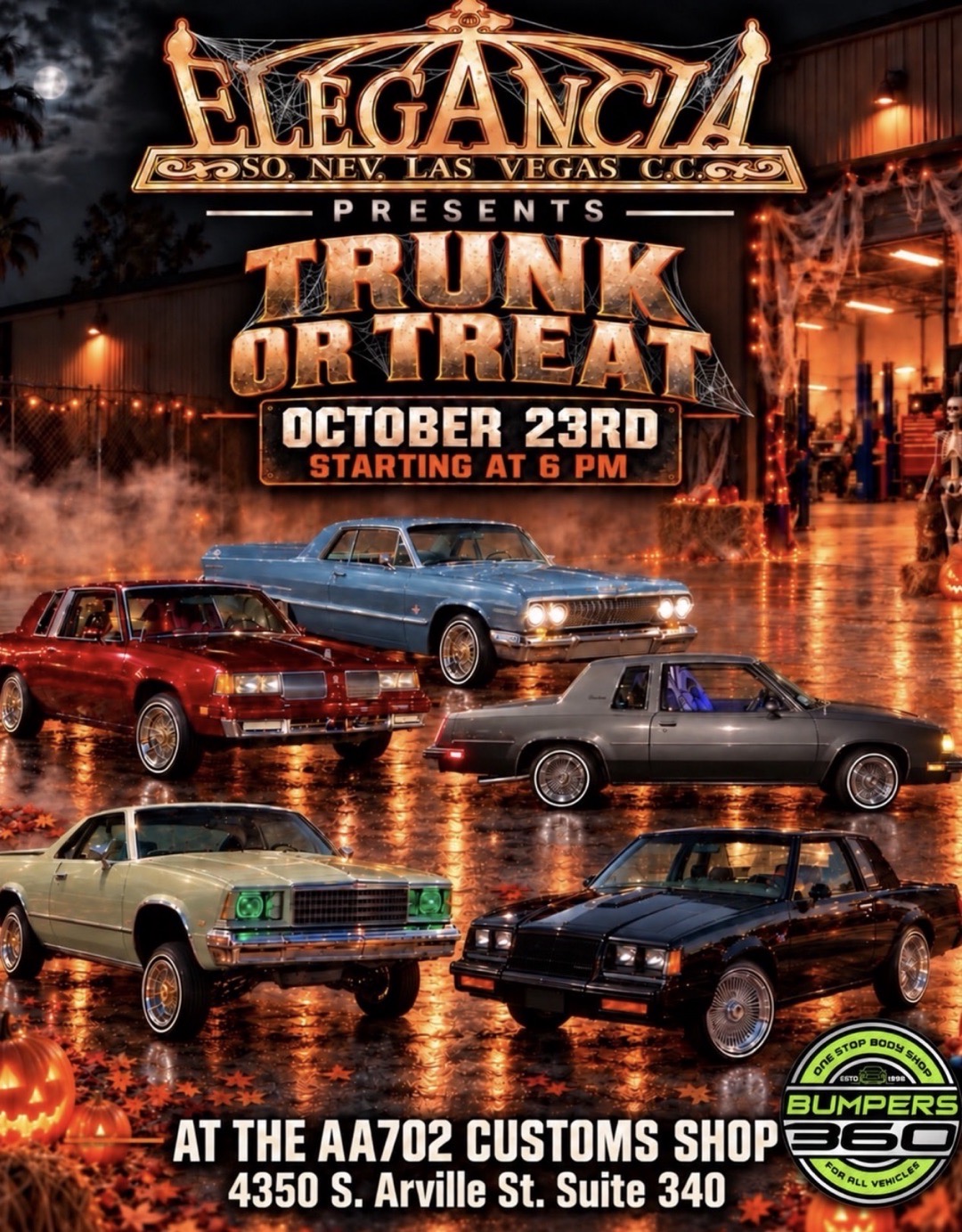 Elegancia c.c Trunk or Treat