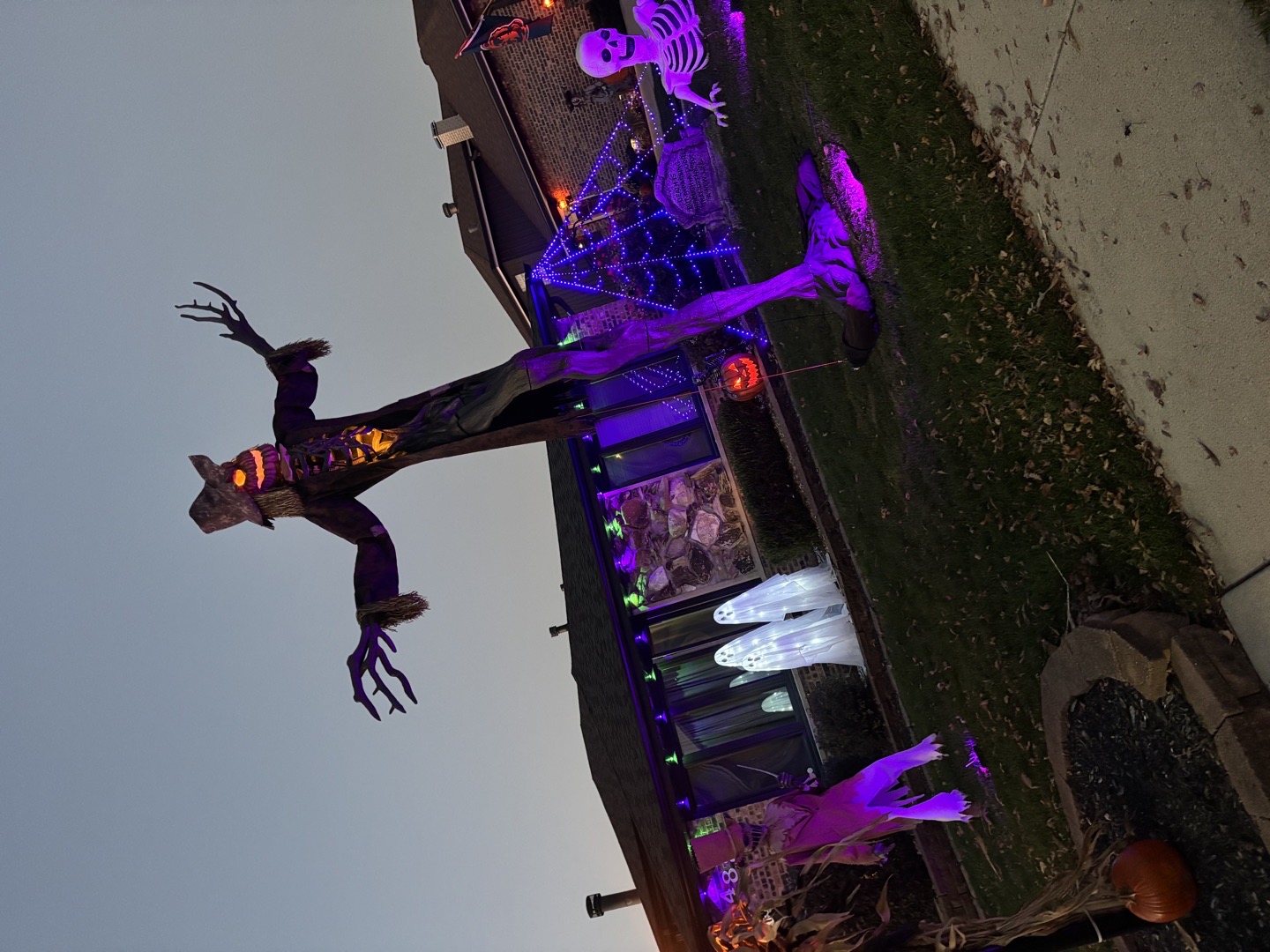 The Nightmare Grounds Drive-Through Haunt in Alsip, Illinois