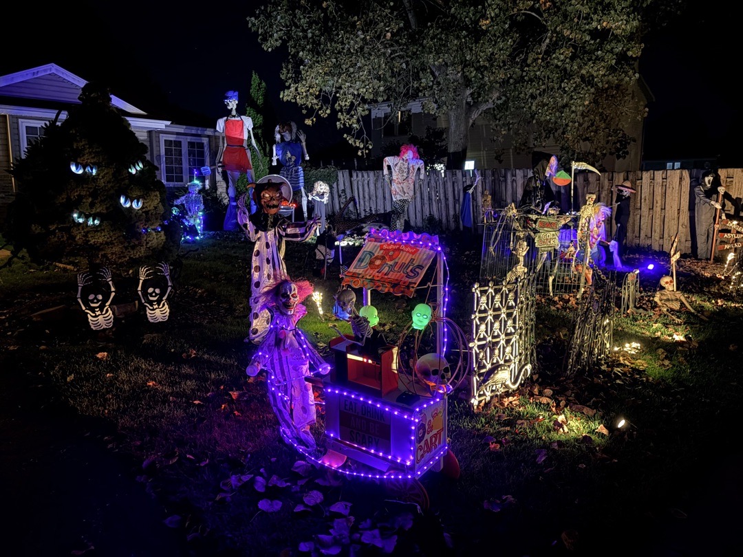 Just A Few skeletons Halloween Haunt in Plainfield, Illinois
