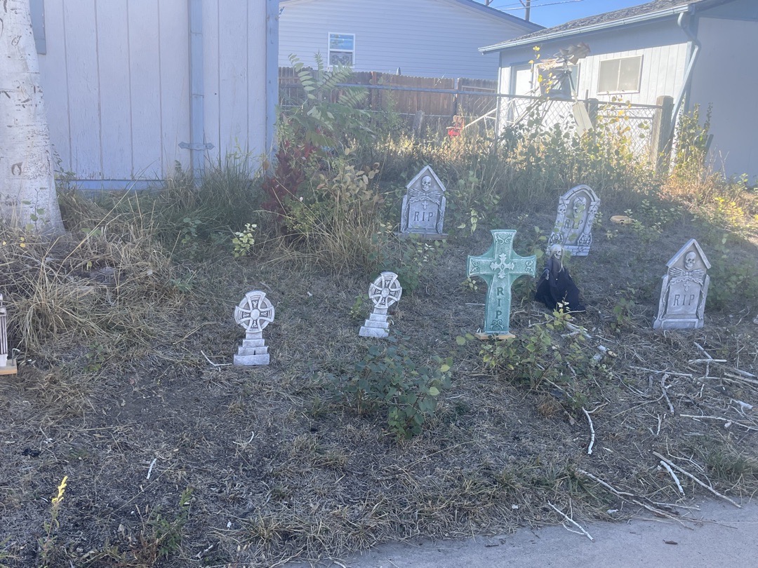 My Simple Cemetery Halloween Haunt in Loveland, Colorado