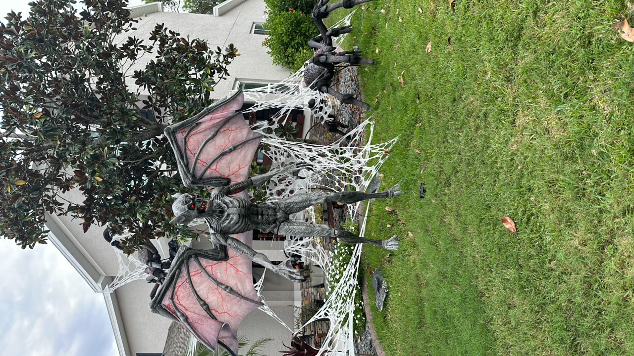 lots of scary props