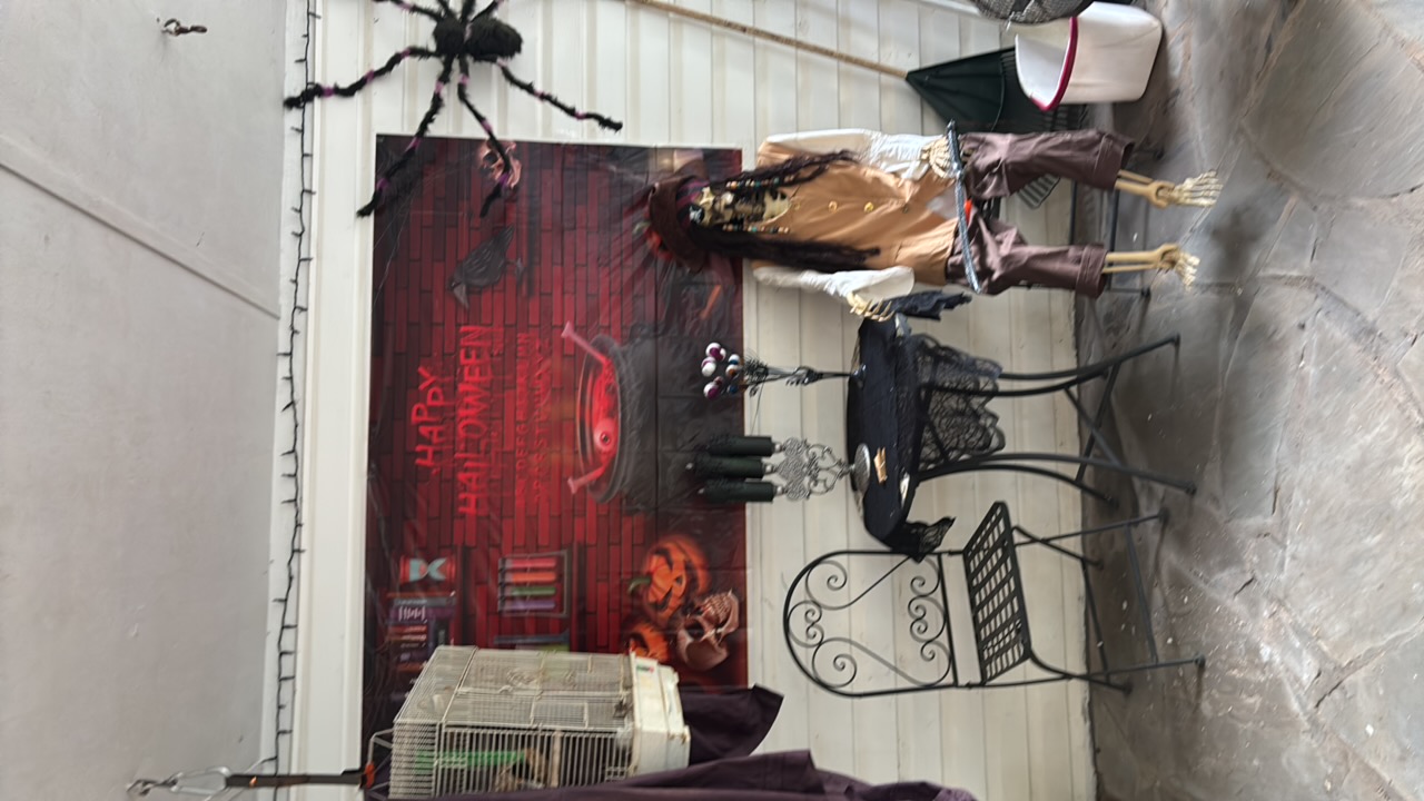 Jack And Spider Hunted Porch