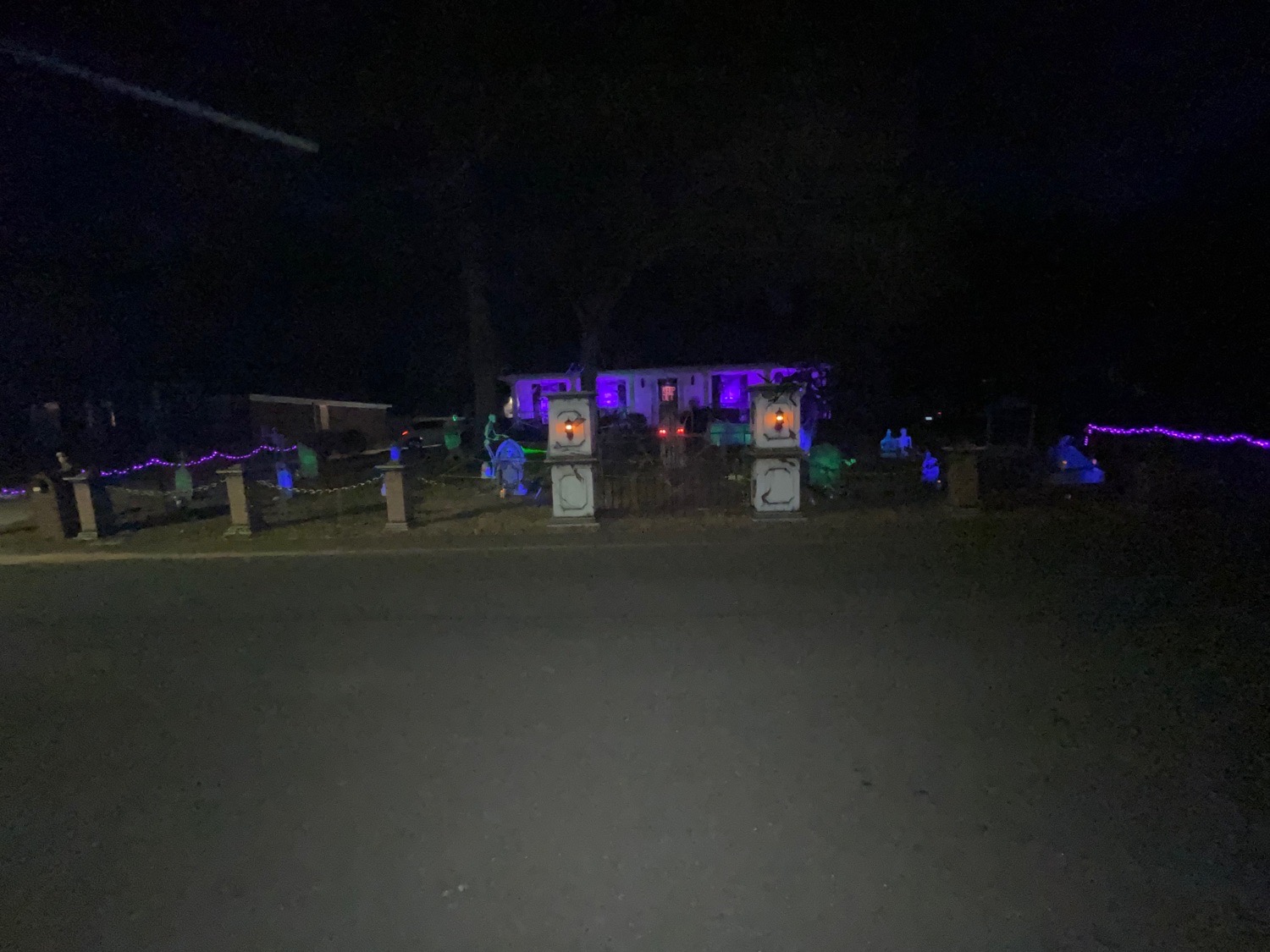 The Bonestown cemetery