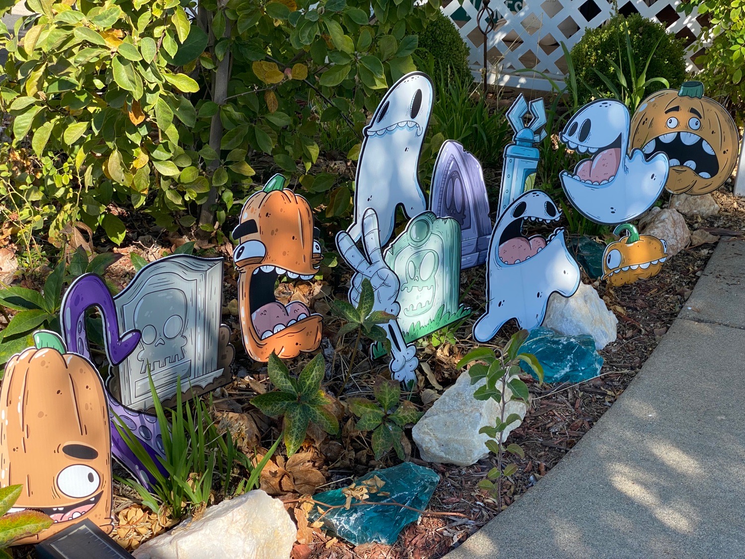 fun graveyard & we have candy
