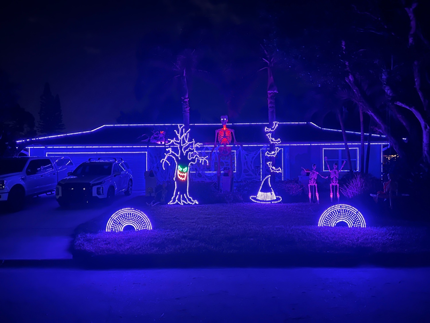 Spooky frights and holiday lights