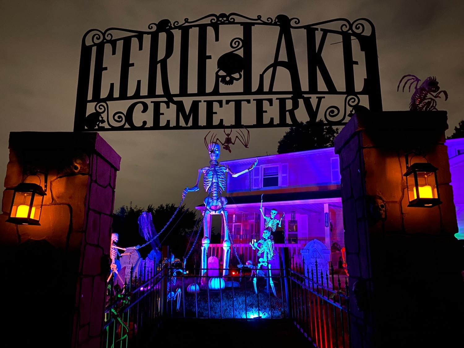 eerie lake cemetery