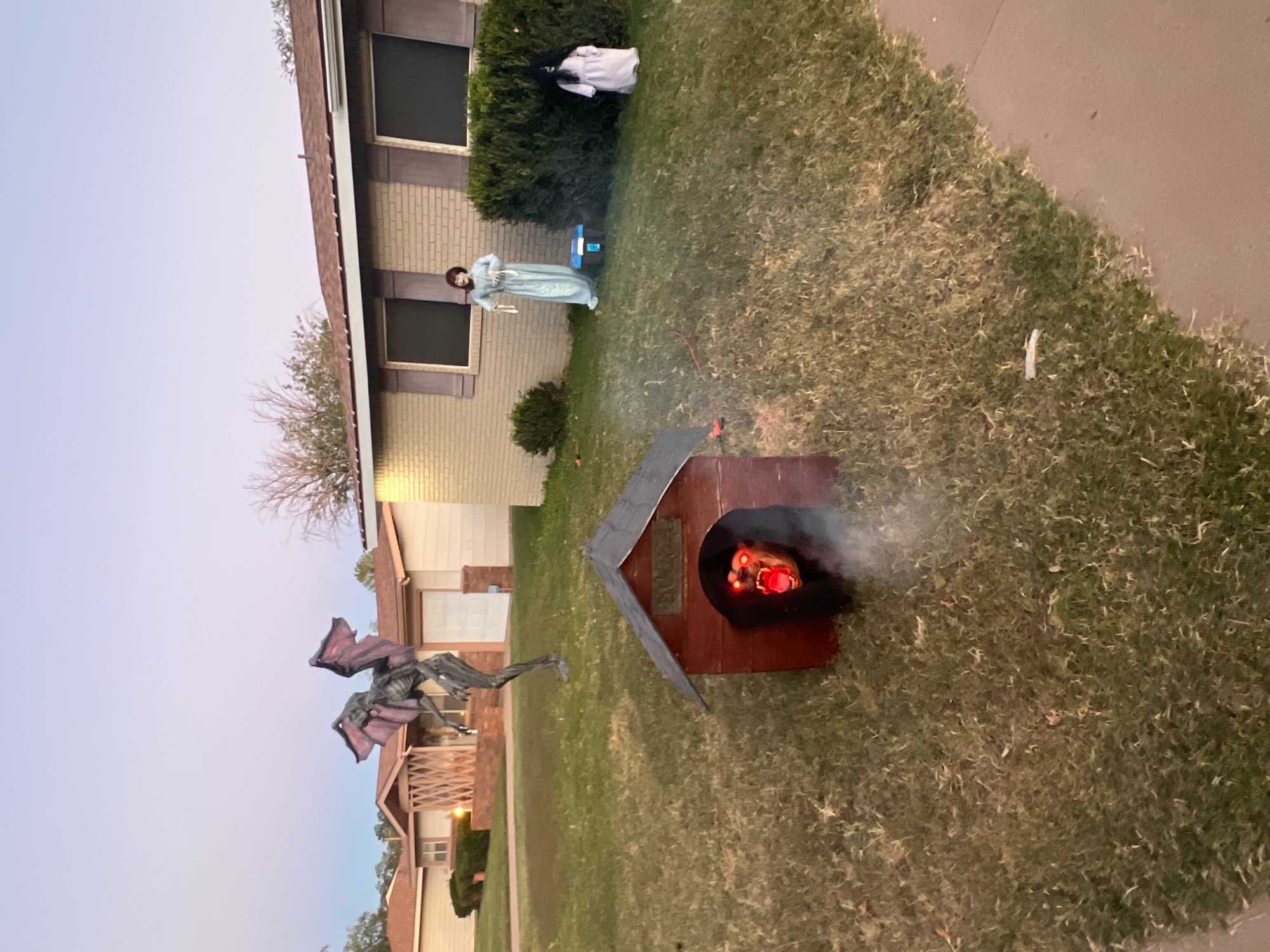 spooky demon house