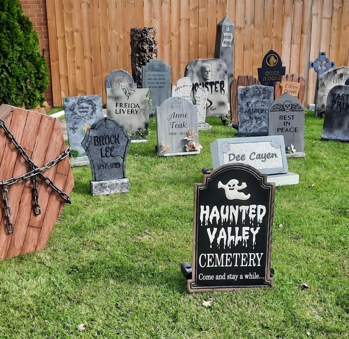 ghostly graveyard