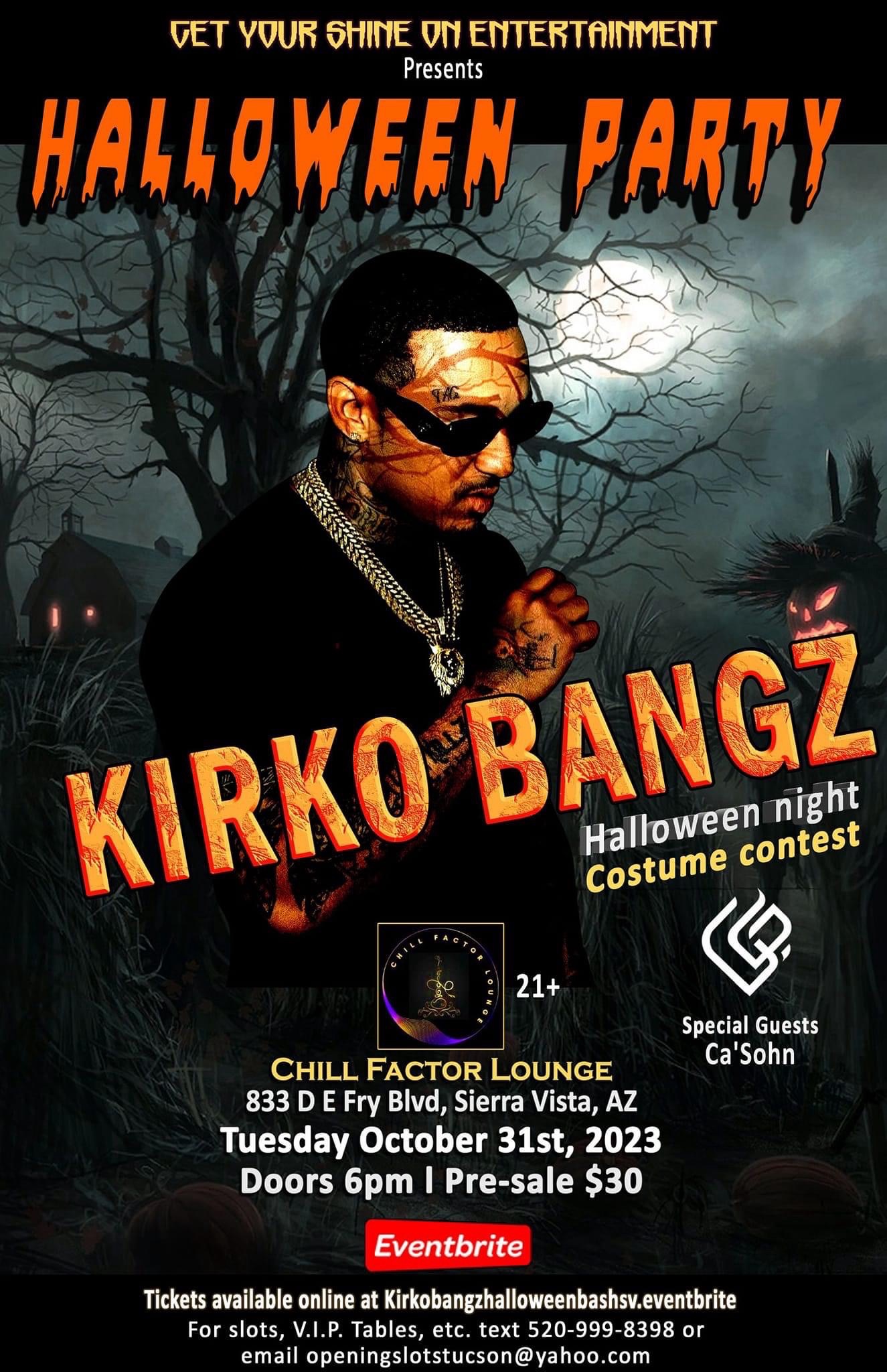 kirko Bangz Halloween Party