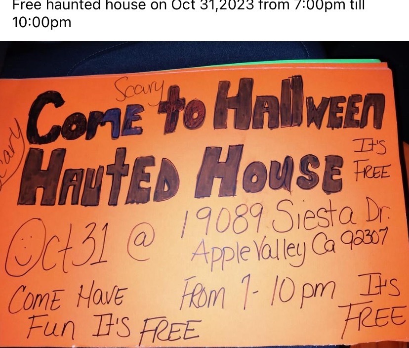 HAUNTED HOUSE FOR FREE