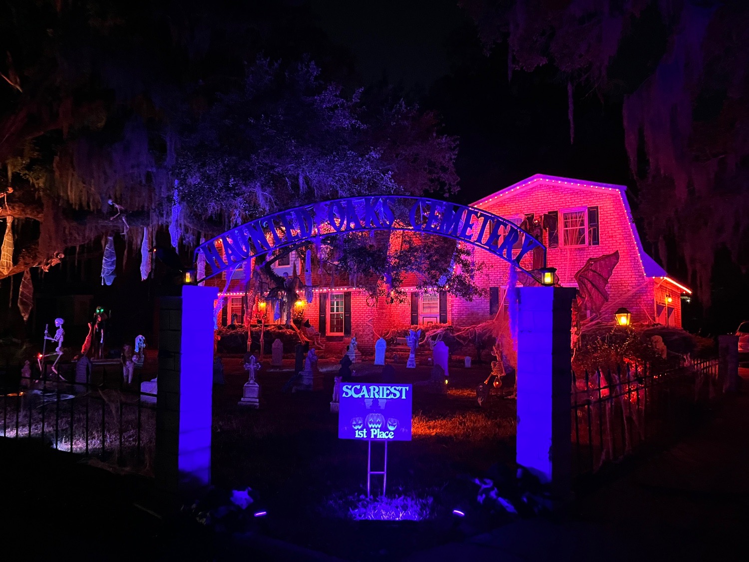 Haunted oaks cemetery