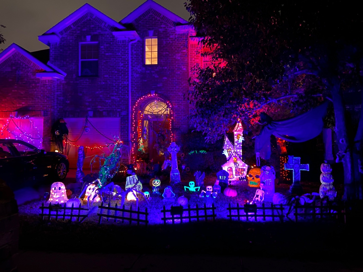 johnston blacklight cemetery