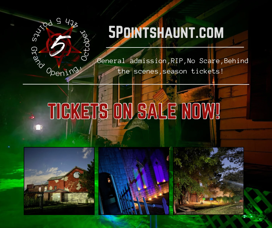 5 points Haunted House
