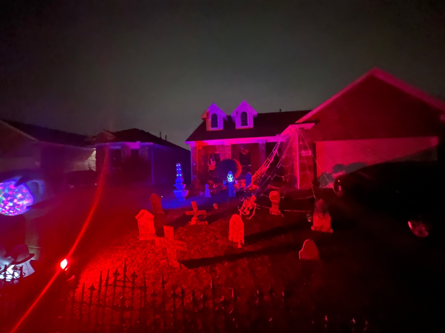 creepy cemetery