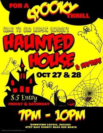 Leipsic School haunted house