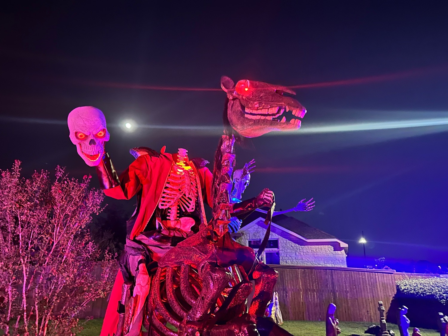 The Nightmare on Suri Dr Halloween Haunt in Liberty Hill, Texas