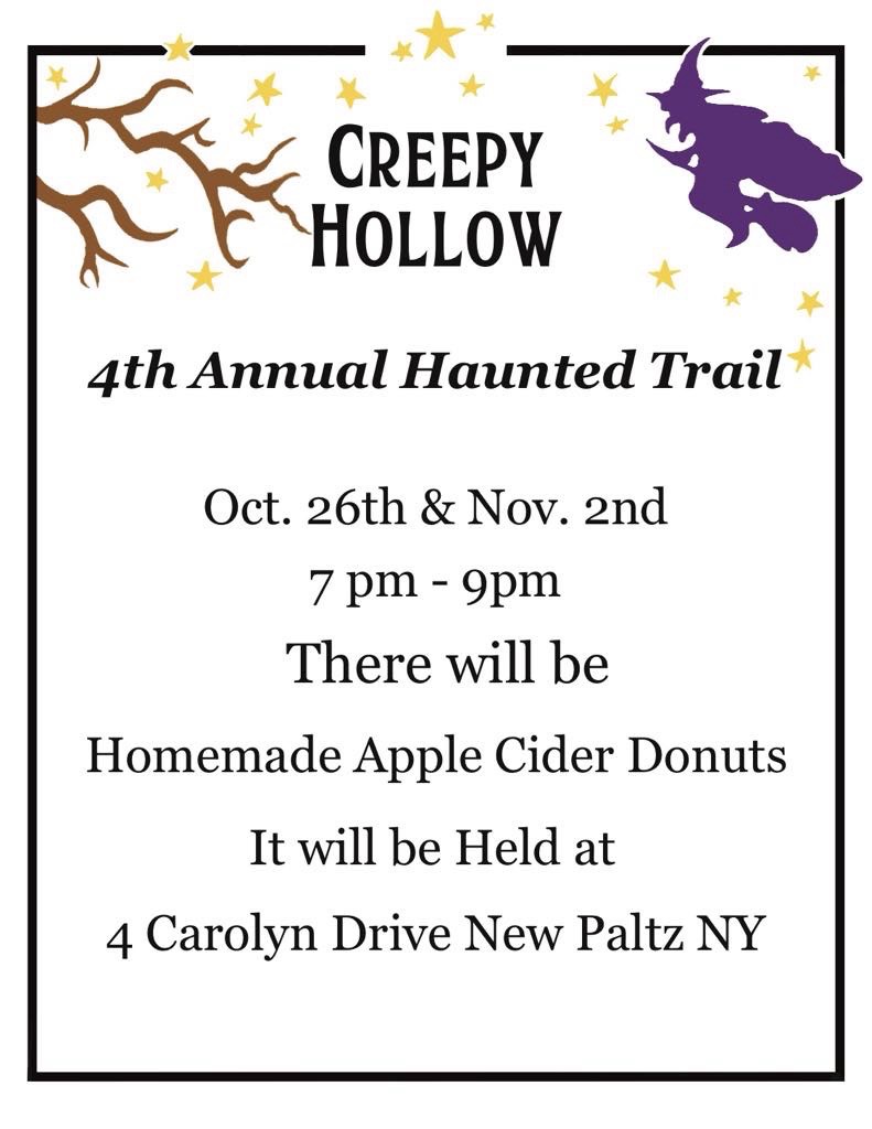 Creepy Hollow 4th Annual Haunted Trail