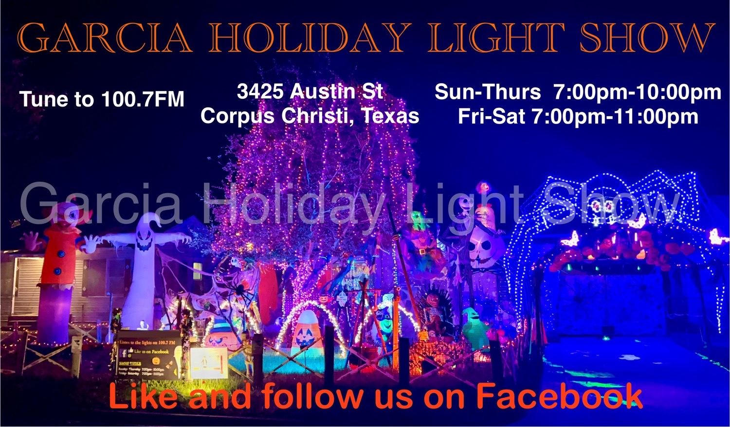 Garcia Holiday Light Show
