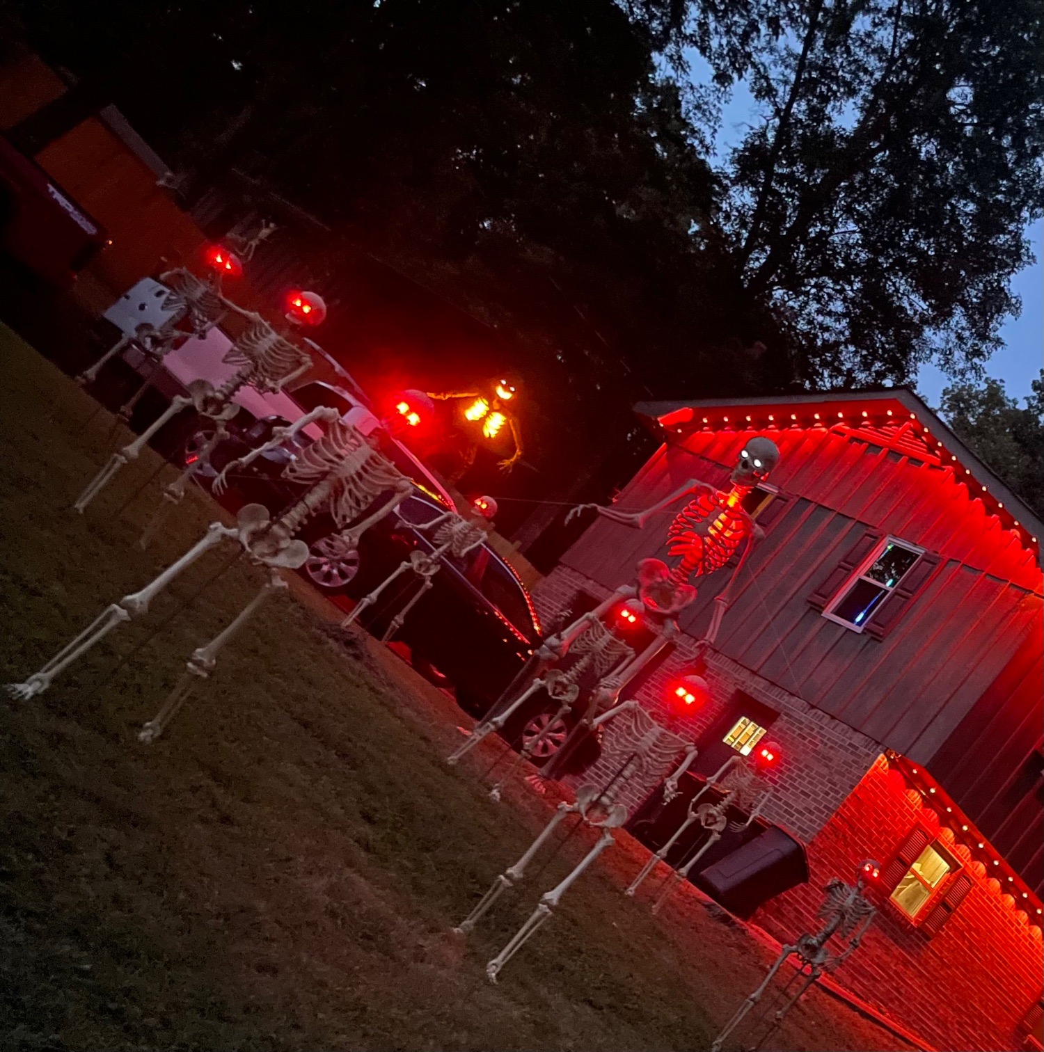 Whiteside’s Halloween display