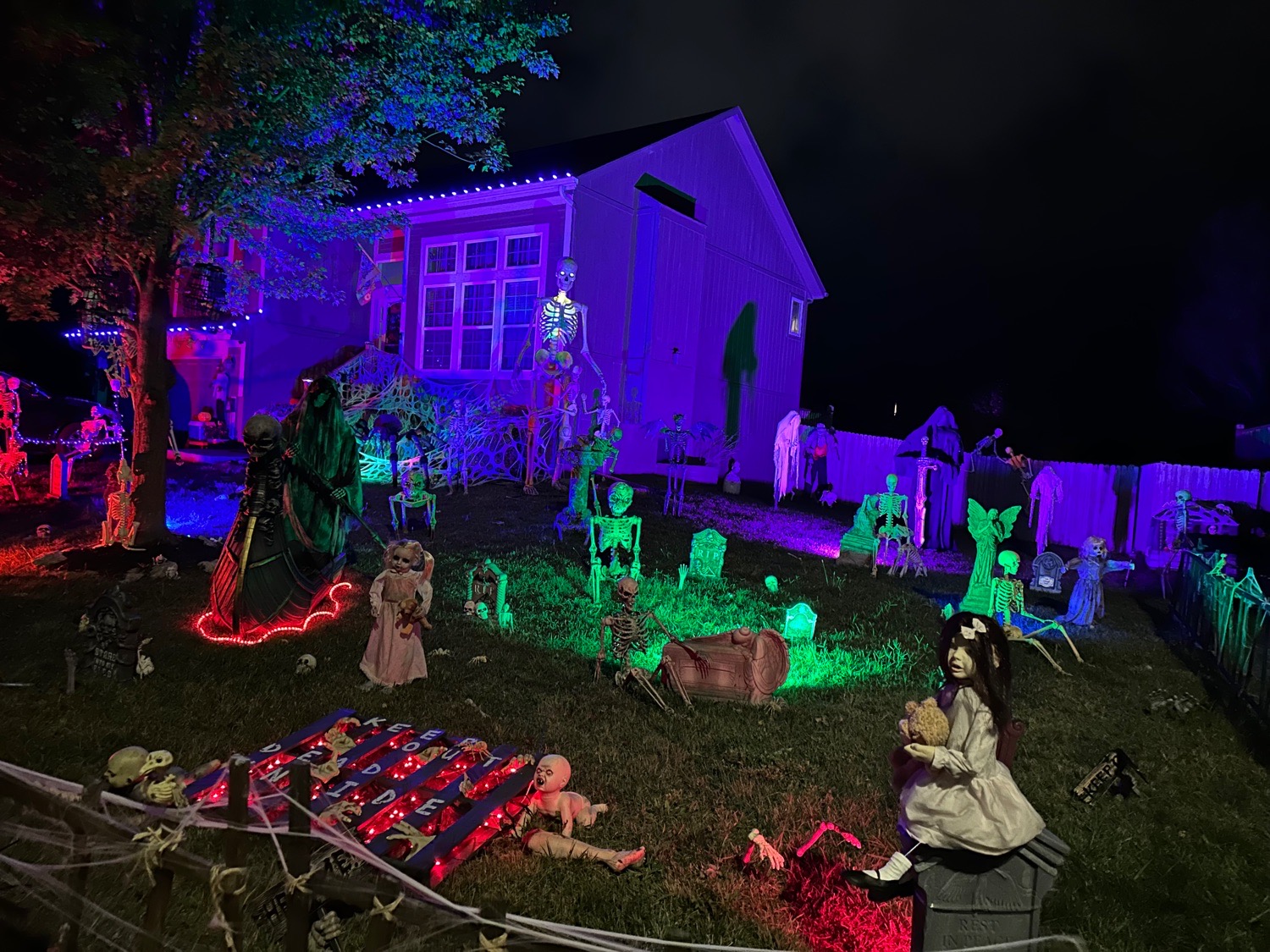 Johnson cemetery and pumpkin patch