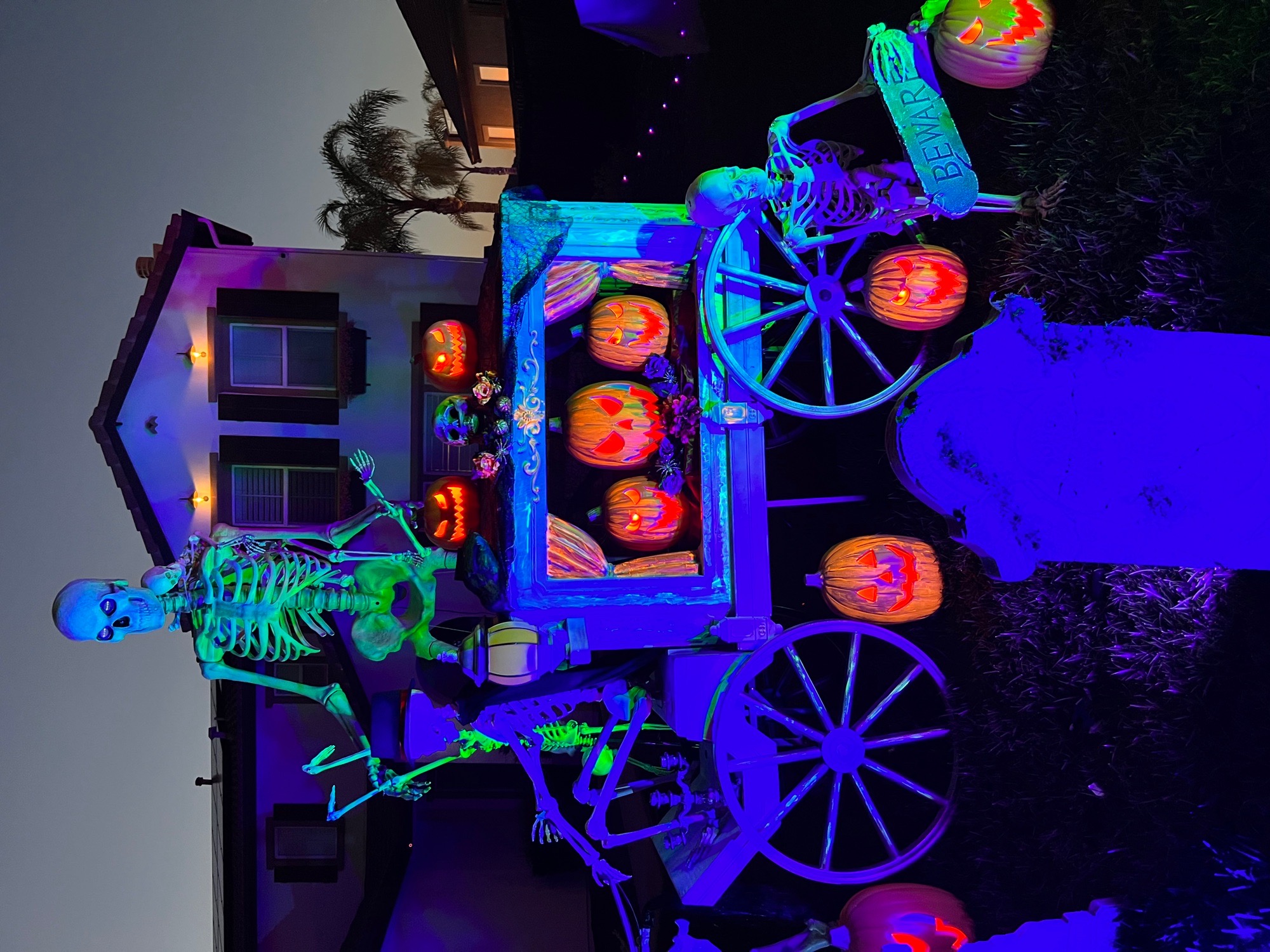 Murrieta Pumpkin Graveyard - Skeletons for St Jude