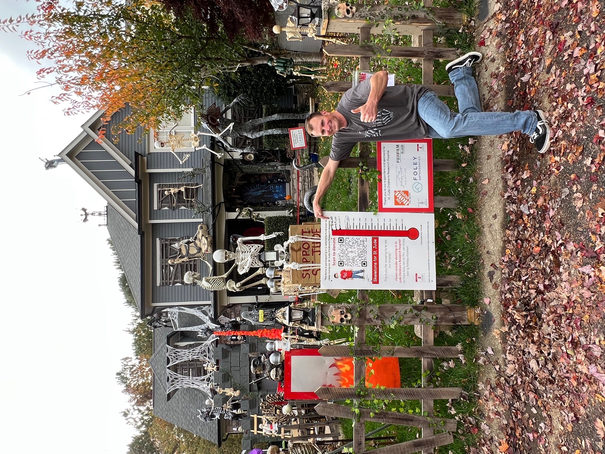 Skeletons for St Jude HQs