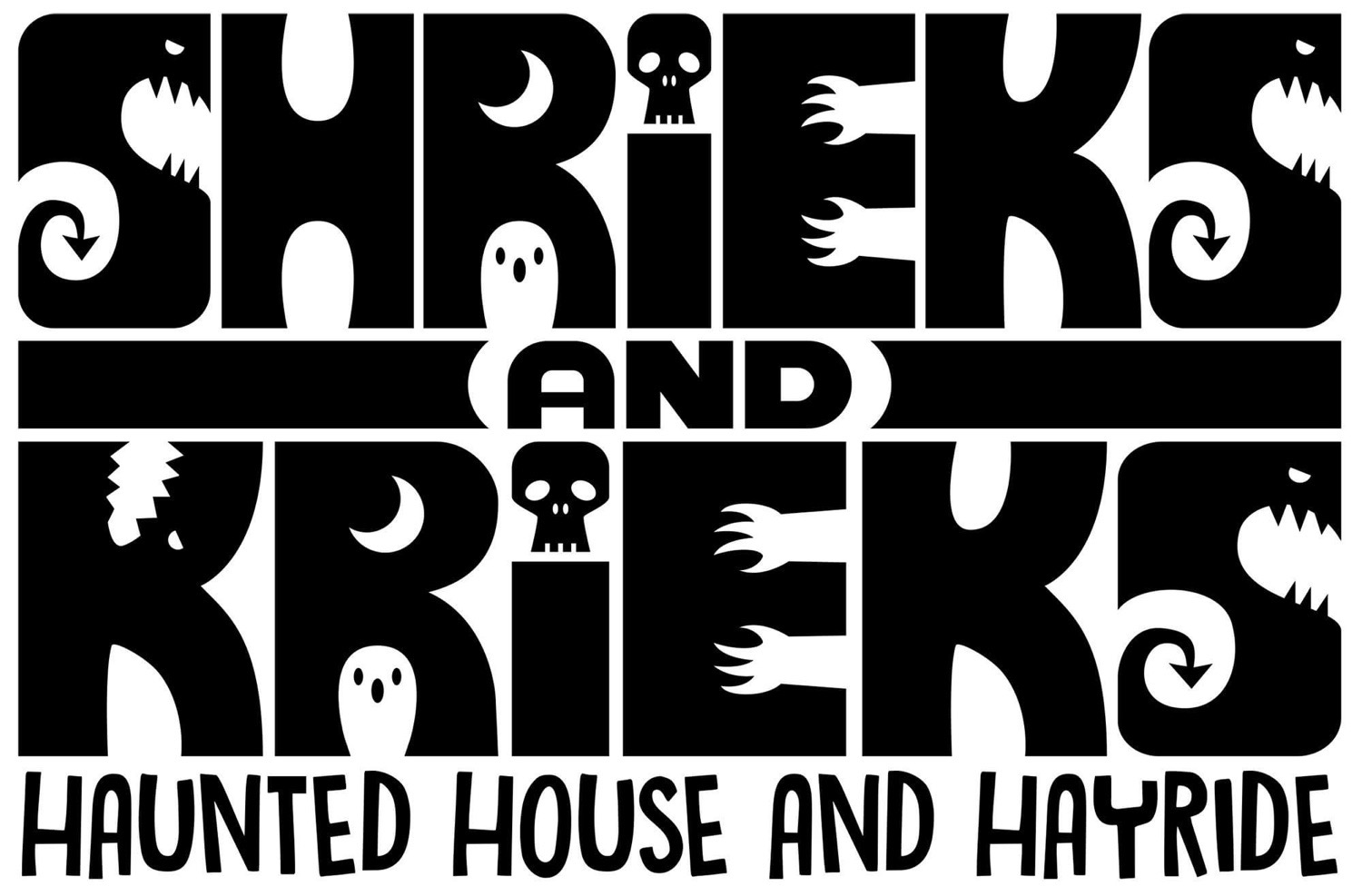 Shrieks & Krieks Haunted House & Hayride