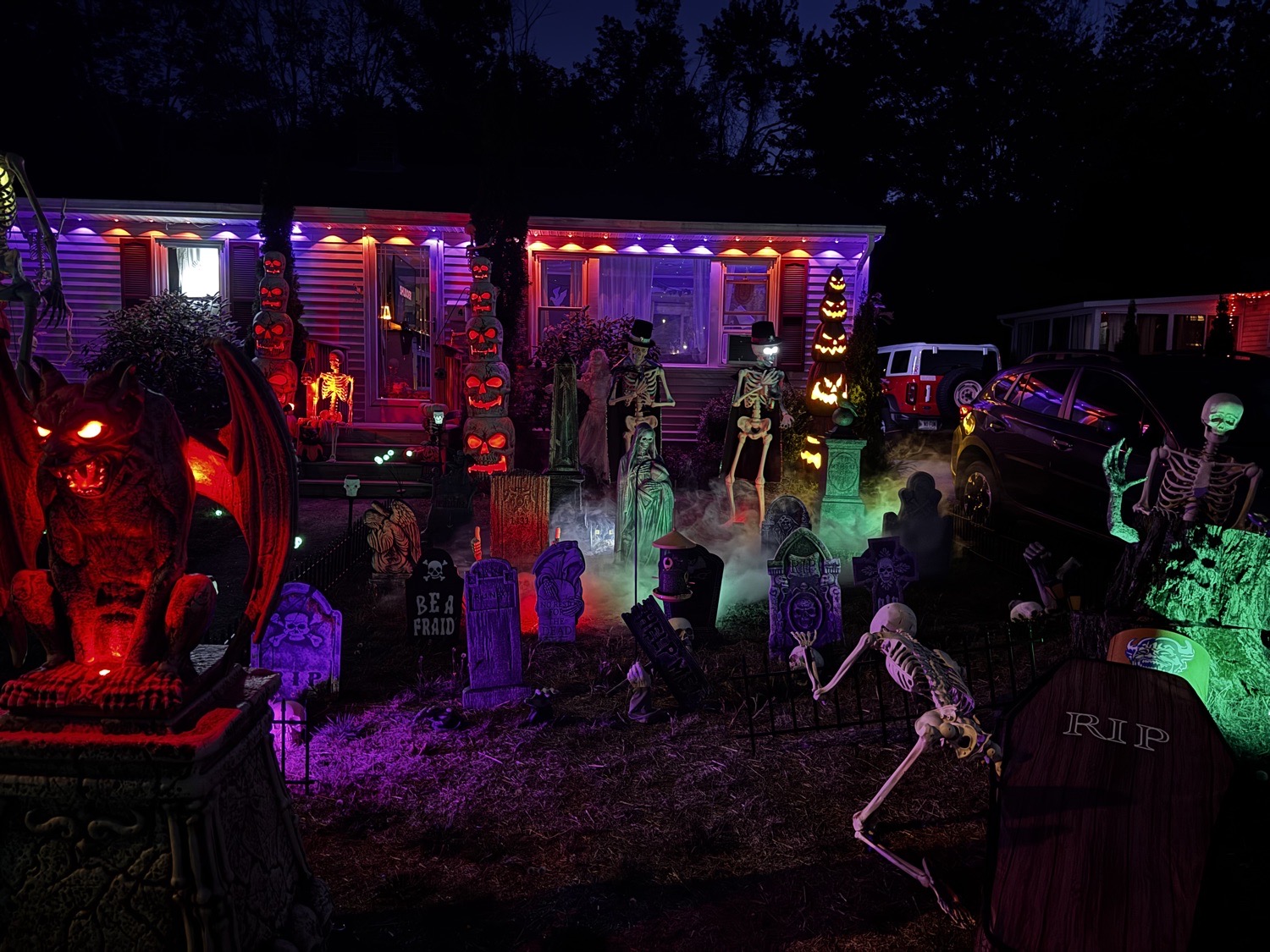 cash corner halloween house