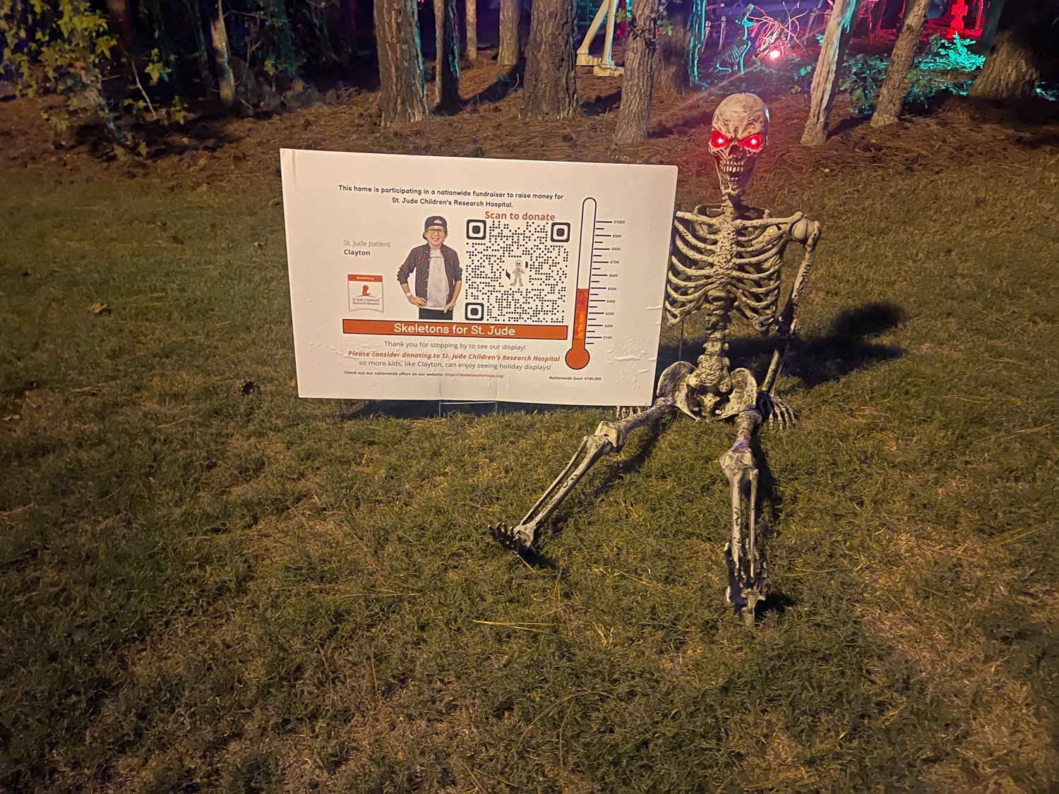 Woolley Skeletons for St. Jude