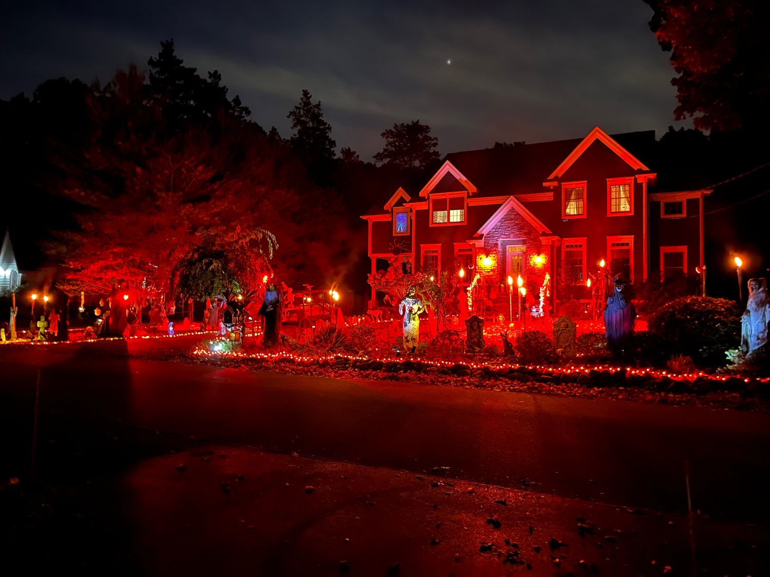 midland Ave haunted path & cemetery