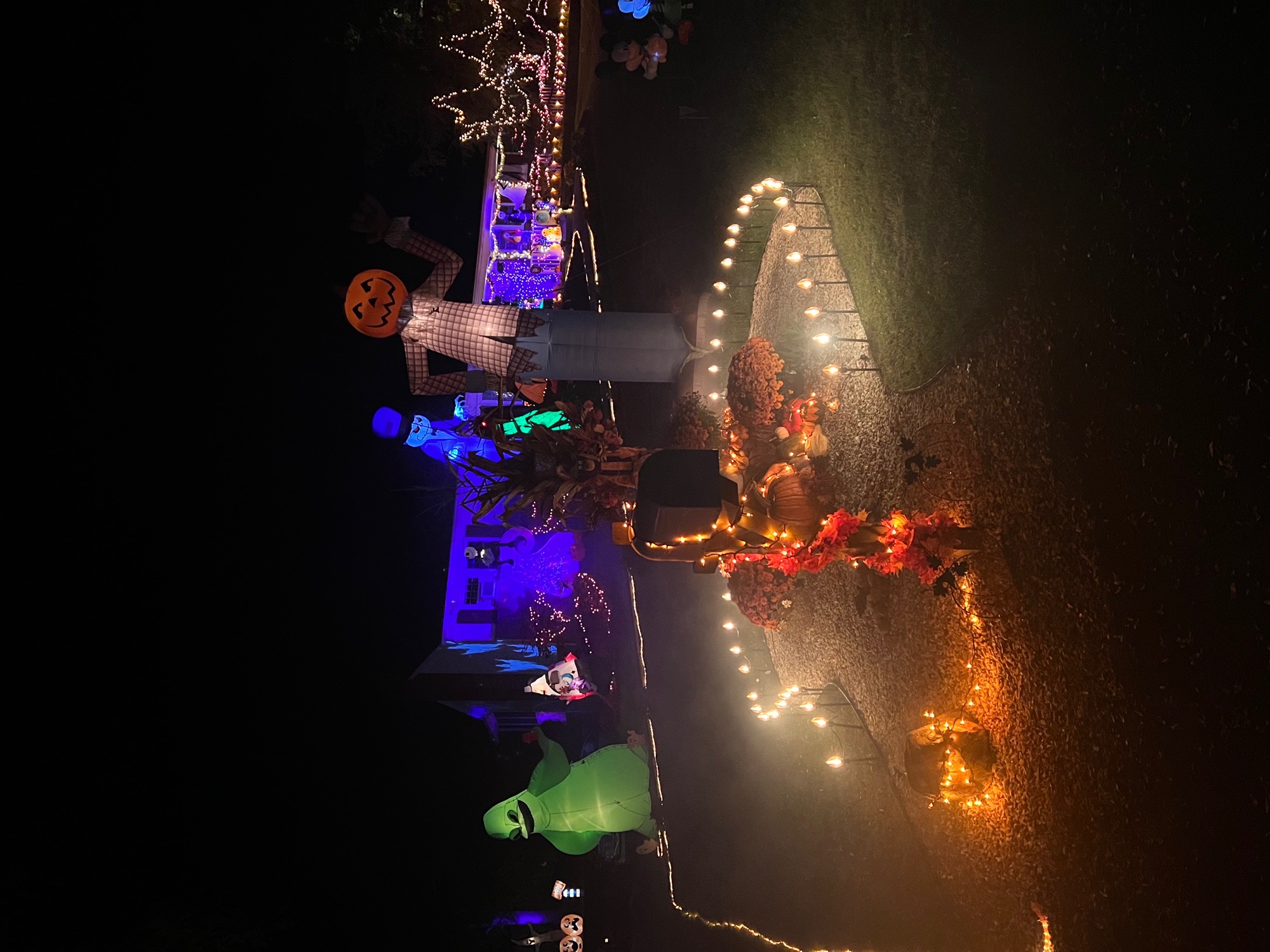 spooky Inflatable house
