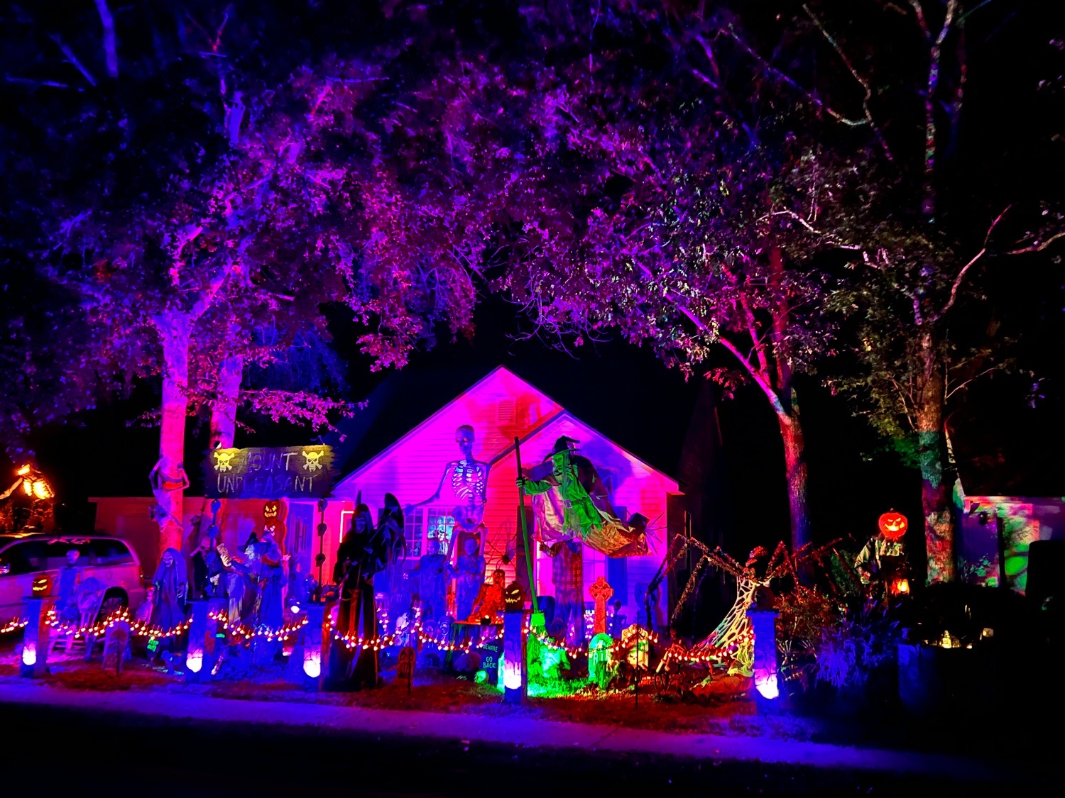 Mount Unpleasant haunted cemetery and pumpkin patch